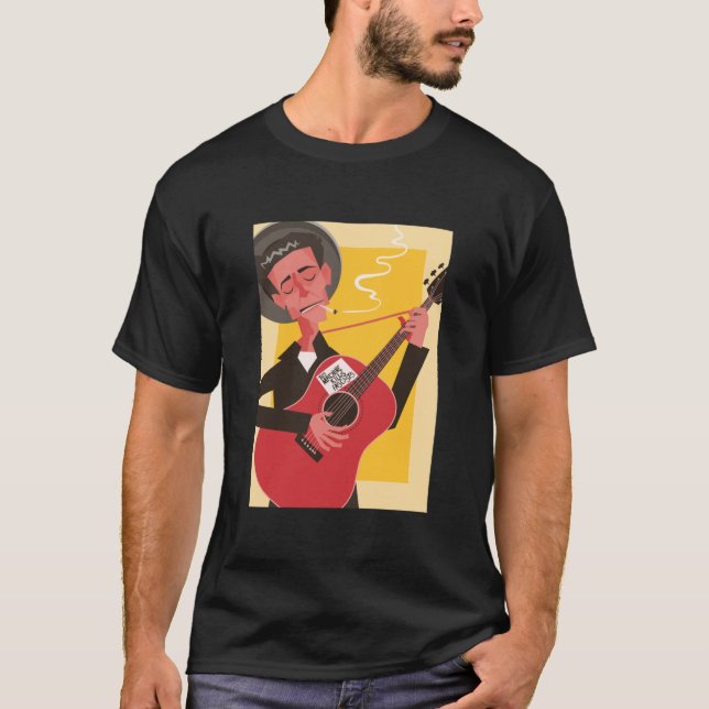 Woody Guthrie Classic  T-Shirt (Front)