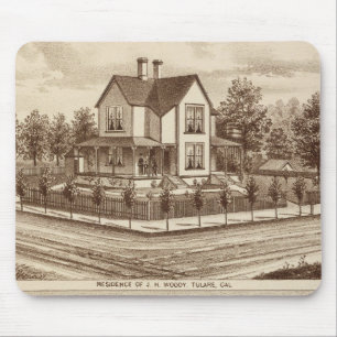 Woody res, Bank of Tulare Mouse Mat