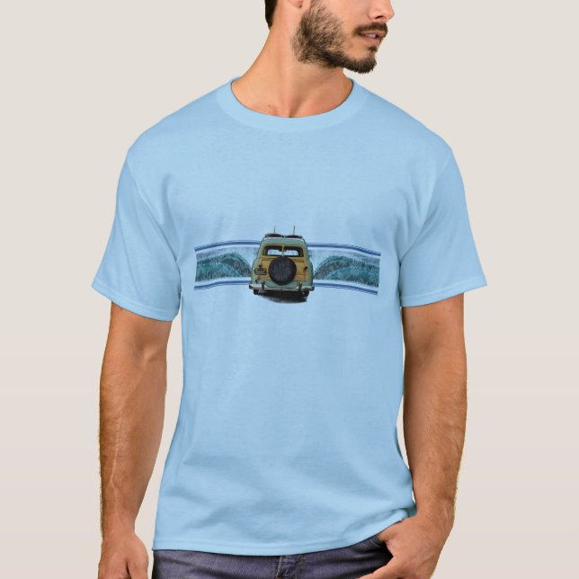 Woody Wave Mens Tee (Front)