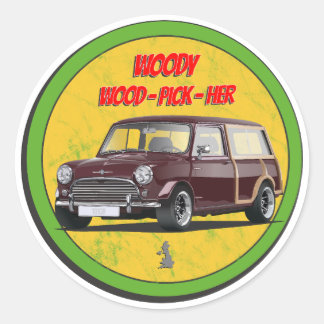 Woody Wood Sticker