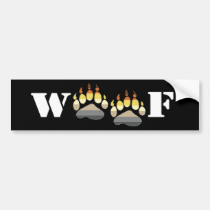 Woof Bumper Sticker