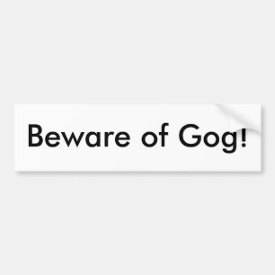 Woof! Bumper Sticker