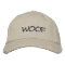 WOOF Dog Lover's Embroidered Baseball Cap