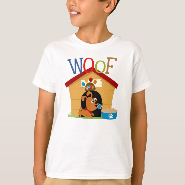 Woof Dog T-Shirt (Front)