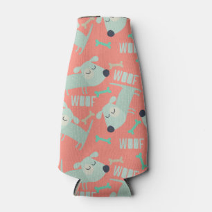 Woof Dogs and Bones Bottle Cooler