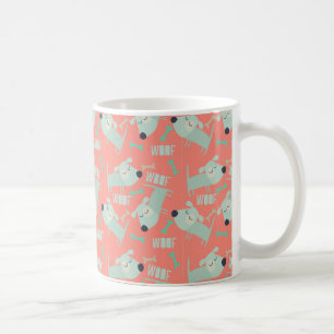 Woof Dogs and Bones Coffee Mug