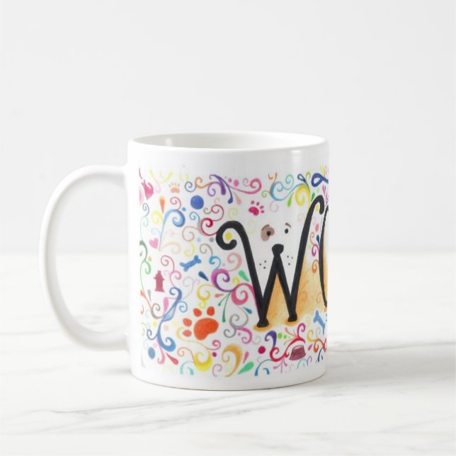Woof! Mug (Left)
