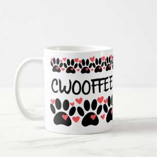 Woof Plus Coffee Cwooffee Mug