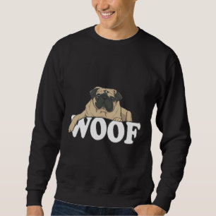 WOOF - Pug (black) Classic T-Shirt 36 Sweatshirt