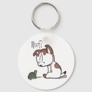 Woof? Puppy Keychain! Key Ring