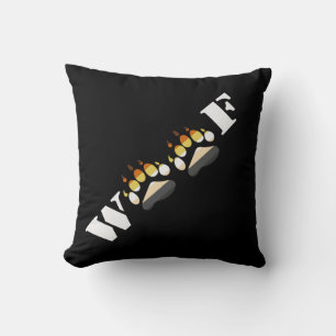 WOof Throw Pillow