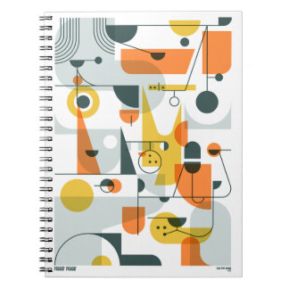Woof Woof! Abstract Doggo Notebook