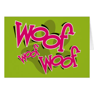 Woof Woof Card