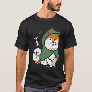 Woof You Yellow Husky Dog  Xoxx T-Shirt
