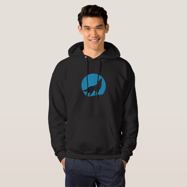 Woofd Black Hoodie (Front Full)