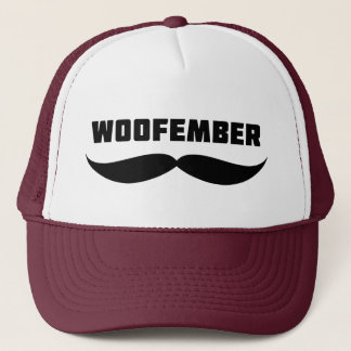 Woofember Trucker Hat (burgundy)