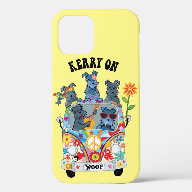 Woofstock Kerry Blue Terrier Case-Mate iPhone Case (Back)