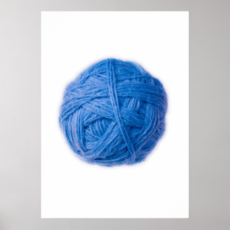 wool ball poster