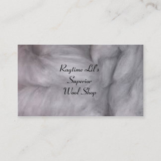 Wool Business card