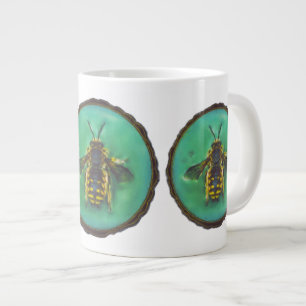 Wool Carder Bee Large Coffee Mug