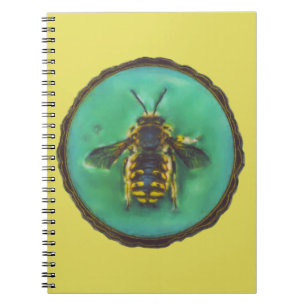Wool Carder Bee Notebook