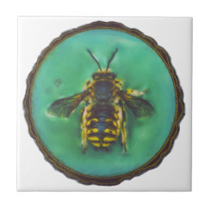 Wool Carder Bee Tile