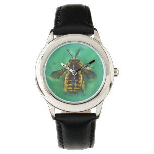 Wool Carder Bee Watch