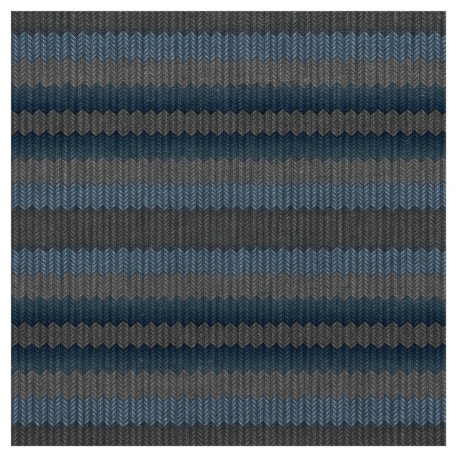 Wool Fabric Blue Wool Pattern Fabric Textiles (Swatch)