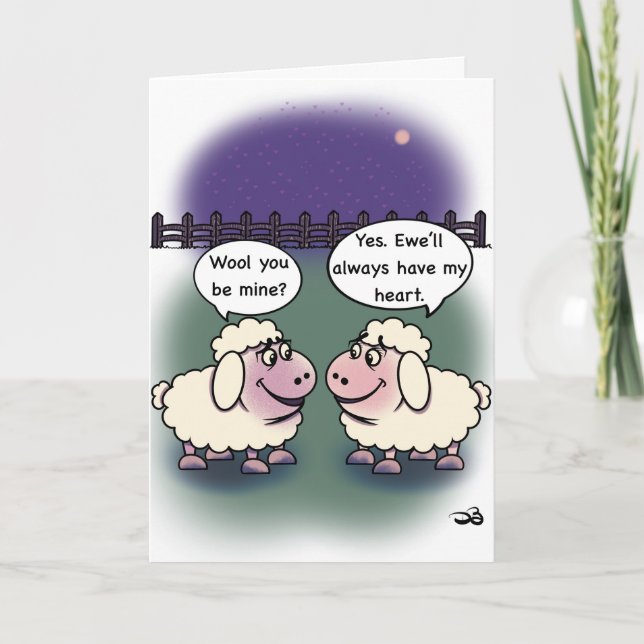 Wool Folded Greeting Card (Front)