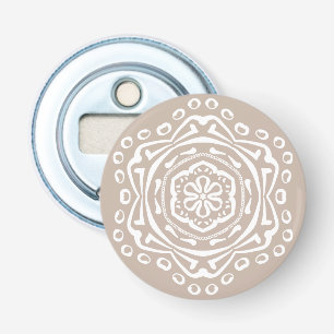 Wool Mandala Bottle Opener