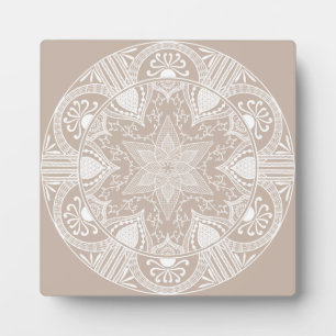 Wool Mandala Plaque