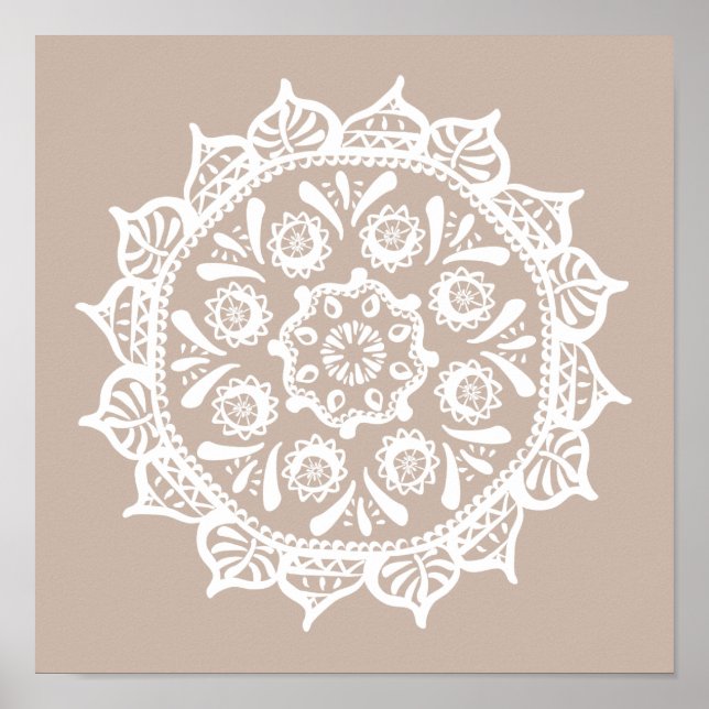 Wool Mandala Poster (Front)