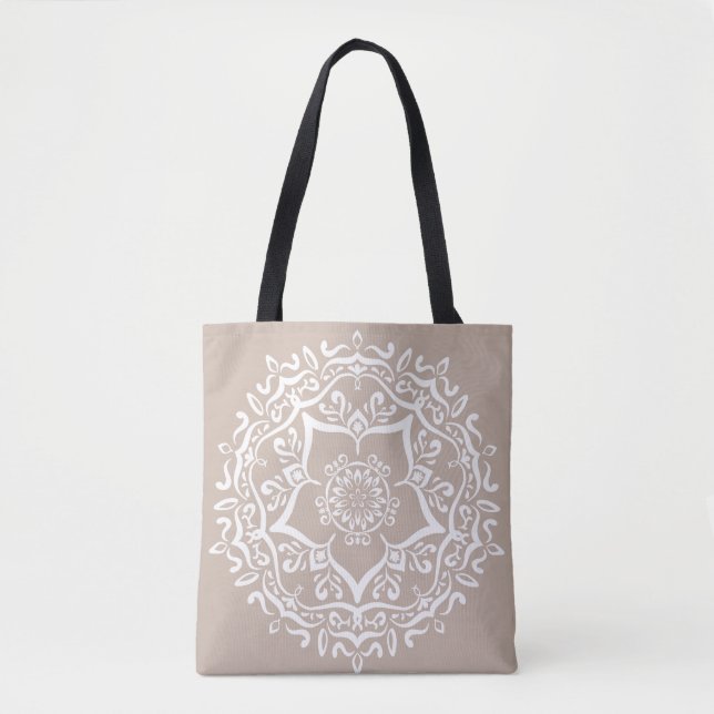 Wool Mandala Tote Bag (Front)