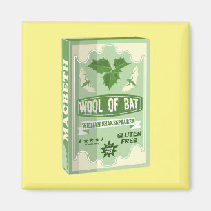 WOOL OF BAT MACBETH WITCHES MAGNET