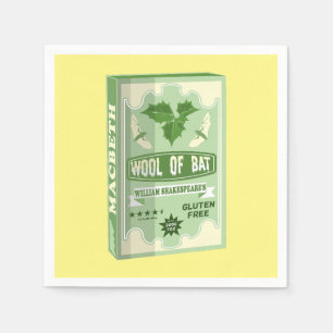 WOOL OF BAT MACBETH WITCHES NAPKIN