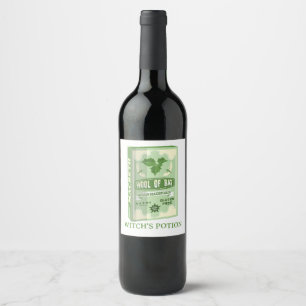 WOOL OF BAT MACBETH WITCHES WINE LABEL