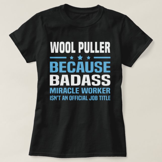 Wool Puller T-Shirt (Design Front)
