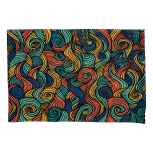 Wool Topped paisley      Pillowcase