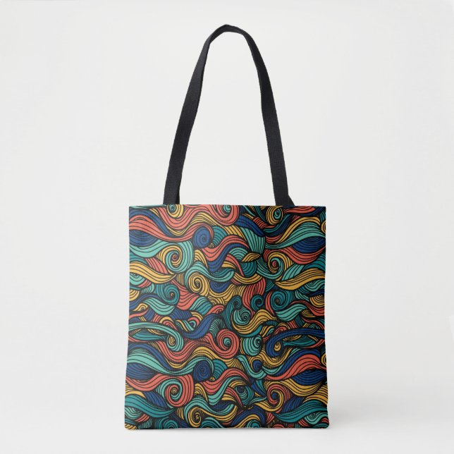 Wool Topped paisley      Tote Bag (Front)