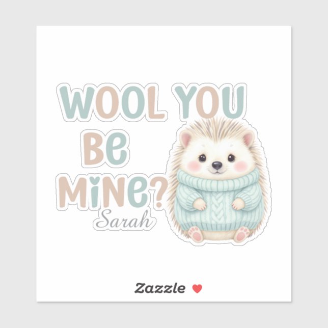 Wool You Be Mine Sticker (Sheet)