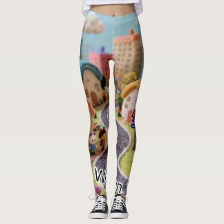Woolen Village  Leggings