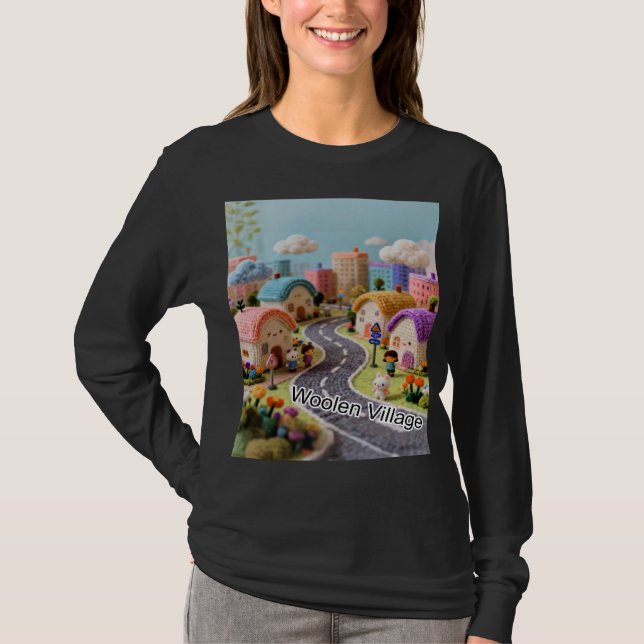 Woolen Village  T-Shirt (Front)