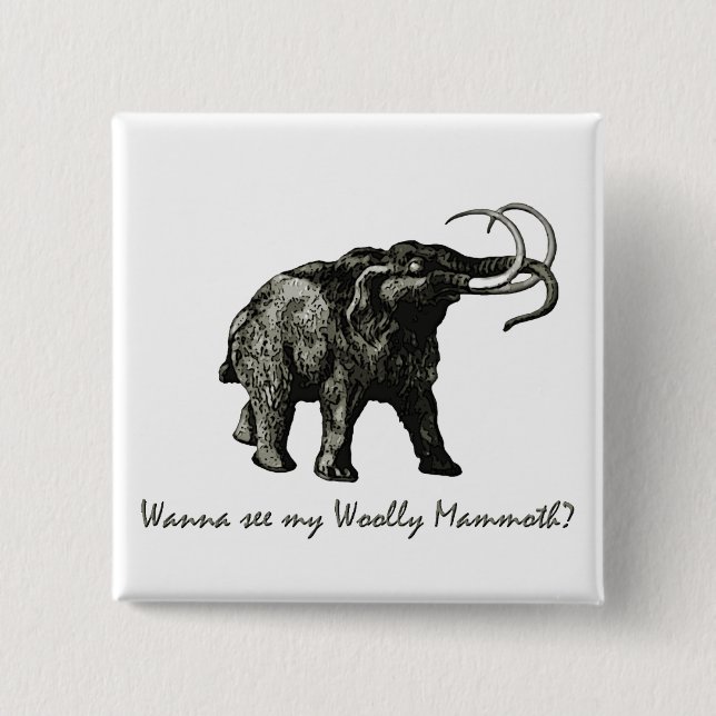 Wooley Mammoth Pin (Front)