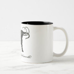 Wooley Mammoth Two-Tone Coffee Mug