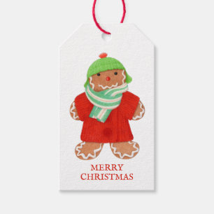 WOOLIE GINGERBREAD Gift Tags