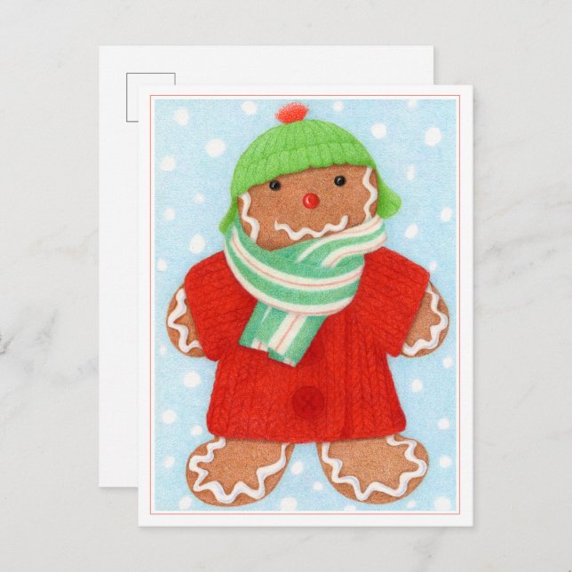WOOLIE GINGERBREAD Postcard (Front/Back)