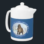Woolly Mammoth<br><div class="desc">A Woolly Mammoth in a typical Ice Age tundra setting. Woolly mammoths were not noticeably larger than present-day African elephants. Fully grown mammoth bulls reached heights between 9.2 ft and 9.8 ft while the dwarf varieties reached between 6 ft and 7.5 ft. Woolly mammoths had a number of adaptations to...</div>