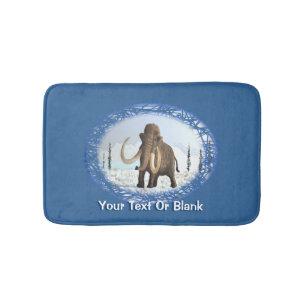 Woolly Mammoth Bath Mat