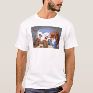 Woolly Mammoth Family in Ice Age T-Shirt