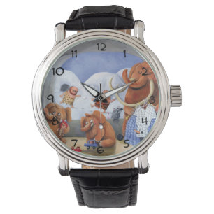 Woolly Mammoth Family in Ice Age Watch